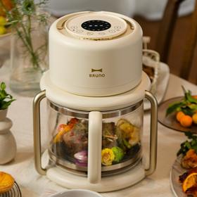 日本BRUNO博鲁诺全透明空气炸锅BOE122-IV