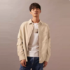 CK Jeans男士休闲工装风简约刺绣衬衫式外套J325879 商品缩略图0
