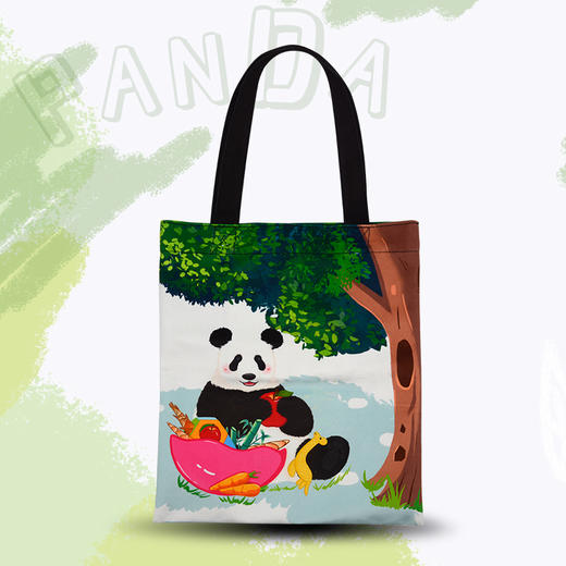熊猫帆布包 商品图1