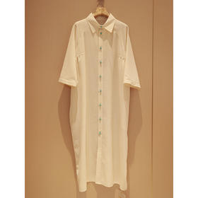 【抖音专属】衬衫连衣裙Y24707663玉色