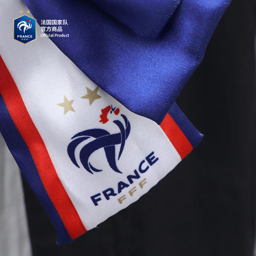 【官方正版】法国国家队丨拼色蝴蝶结发卡头饰女生礼物足球迷姆巴佩 商品图2