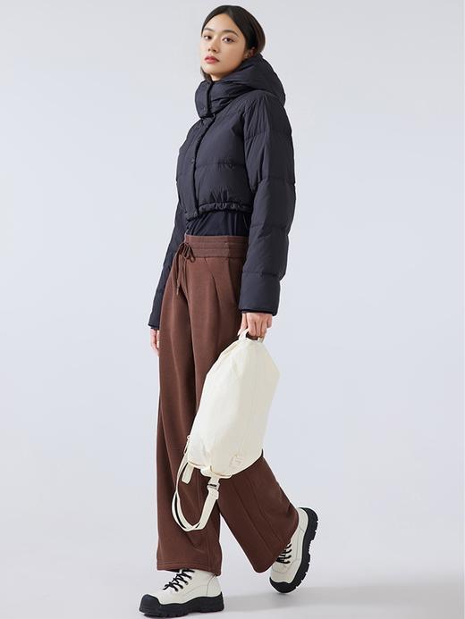 哈瓦塔保暖鹅绒泡芙短款羽绒服 商品图5