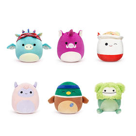 Squishmallow 5寸毛绒玩具公仔个性创意玩偶儿童礼物玩具