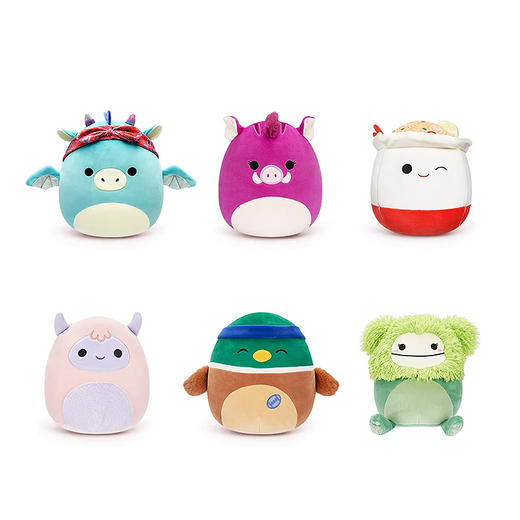Squishmallow 5寸毛绒玩具公仔个性创意玩偶儿童礼物玩具 商品图0