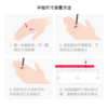 铜合金戒指 THESOONG|"璀璨流光"金属竖纹可调节开口戒指HWZB4840 商品缩略图4