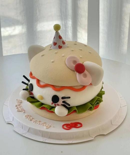 Hhhhh hello kitty·奶油蛋糕 商品图0