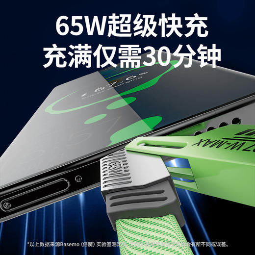 狼族优选丨倍魔数据线机甲四合一充电线 适用苹果手机华为平板安卓车载快充线数码配件 商品图3