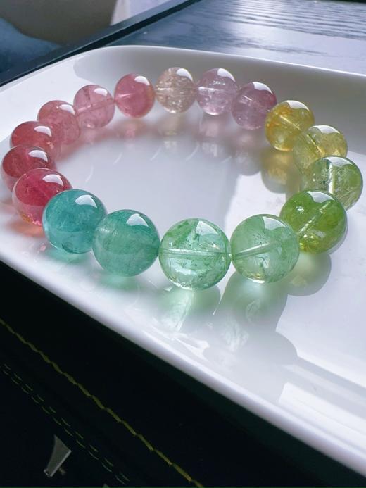 45.5g 12mm 碧玺手链 商品图6