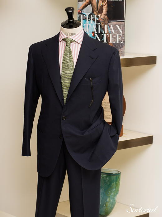 Sartoria Pirozzi Navy Suit 商品图0