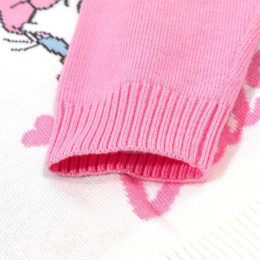 迪士尼童装T恤长袖女孩春装2024新款体恤春秋款儿童套头上衣ZD3DS032 商品图8