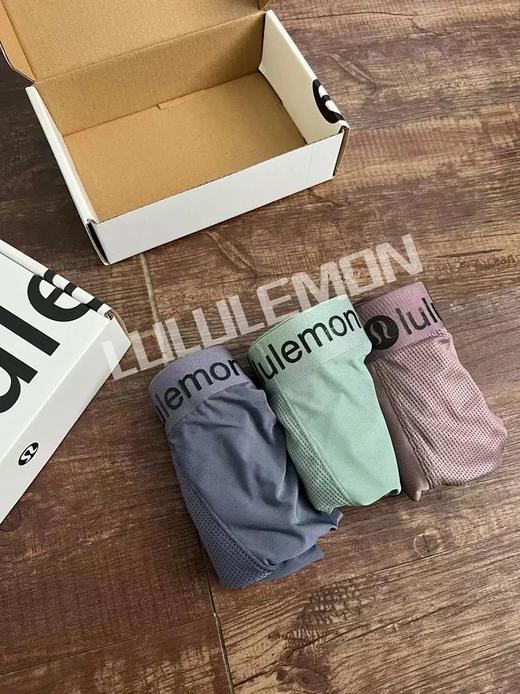 激光打孔+无痕压胶露露平角内裤礼盒三条装 商品图1