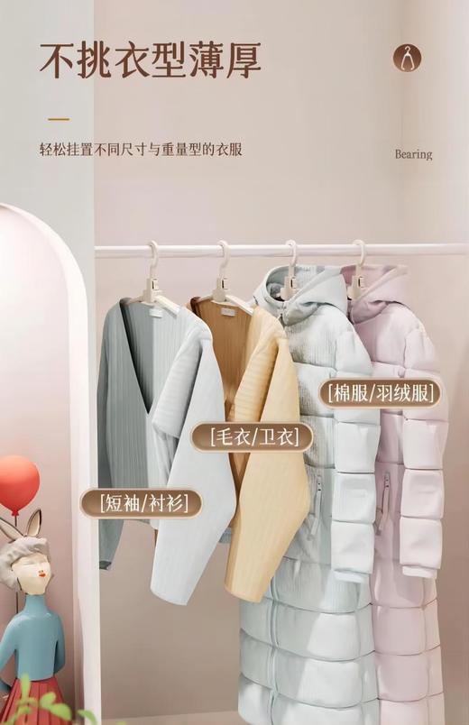 💥💰39.9得30个！居家出游100%得用上🥼 没有比这更方便的衣架了  【Trees&wind防风秒折叠衣架】🔺一按就收，一撑即晾 商品图1