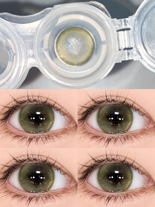 loveiikira 半年抛 茶艺大师/她的玫瑰 绿/粉 14.2mm 非离子 商品图0