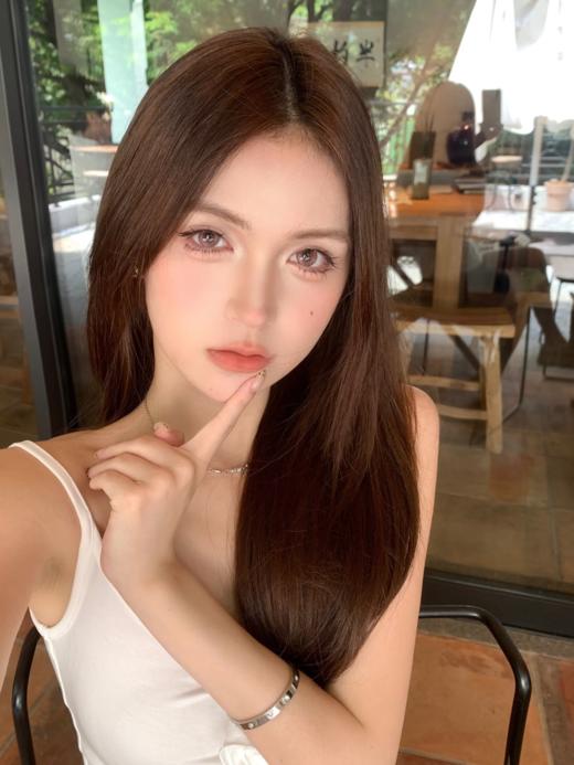 loveiikira 半年抛 茶艺大师/她的玫瑰 绿/粉 14.2mm 非离子 商品图6