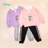 迪士尼童装女童可爱甜美黛丝娃娃领套装儿童套头套装女童套装HSND24021 商品缩略图2