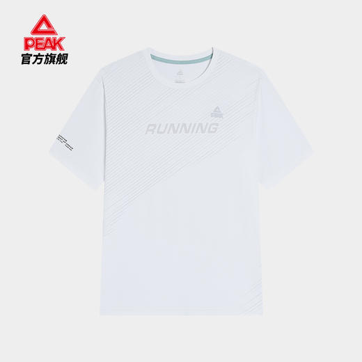 匹克2024年新款大众跑系列男款圆领短T恤F6243621 商品图0