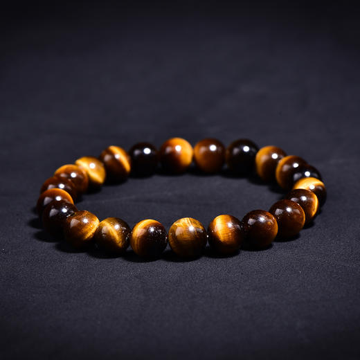 珩钻  新中式金辉虎睛虎眼石手串国潮手链8mm 商品图1