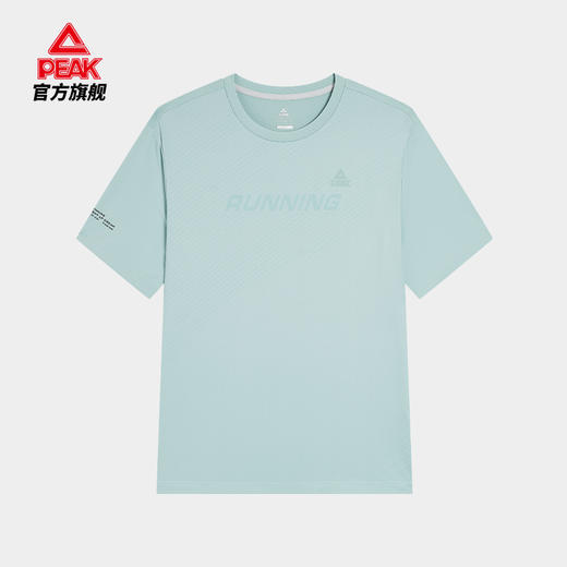 匹克2024年新款大众跑系列男款圆领短T恤F6243621 商品图2