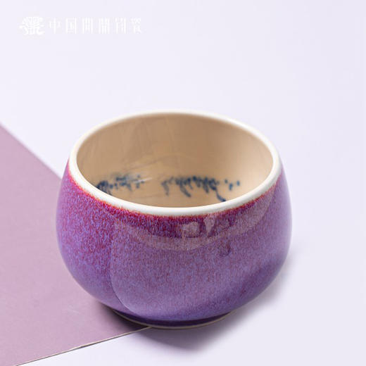 问鼎钧瓷鹅黄青花容华杯（咏鹅） 商品图3