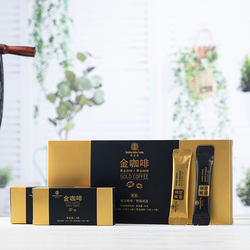 苦之道 金咖啡精品即溶纯咖啡 冻干技术咖啡X喷雾技术咖啡 丝滑香醇