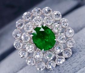 1.35ct 祖母绿戒指