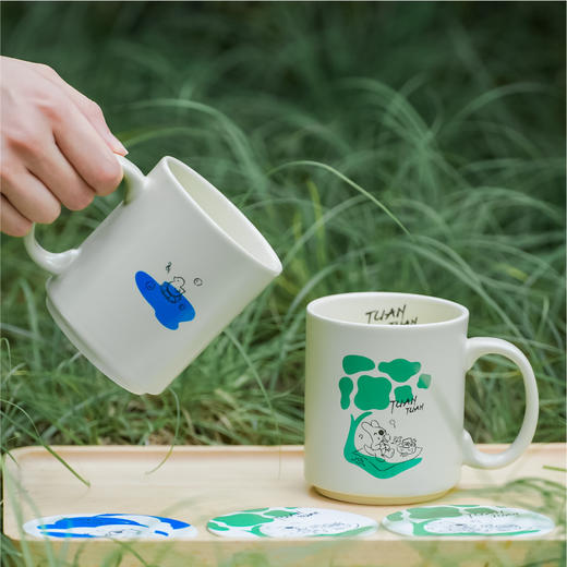 团团手绘风马克杯 商品图2