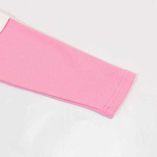 迪士尼女童可爱米妮假两件T恤纯棉套头上衣HSND24076 商品图8