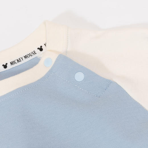 迪士尼童装男童微笑小米奇软糯肩开纯棉舒适连体衣ZD3DL006 商品图7