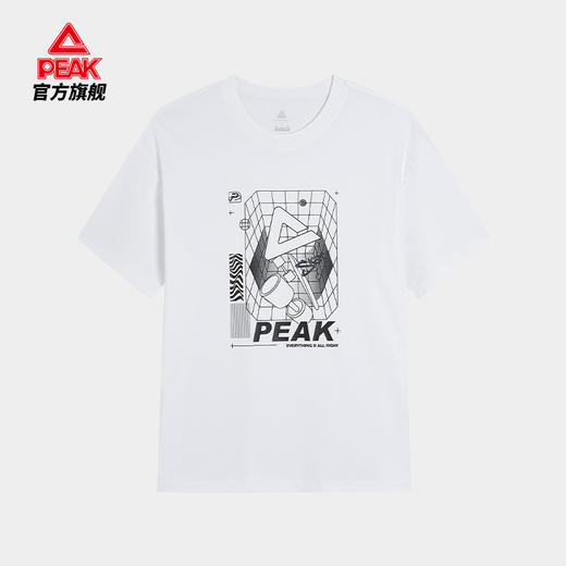 匹克2024年新款潮动系列男款圆领短T恤F6243571 商品图2