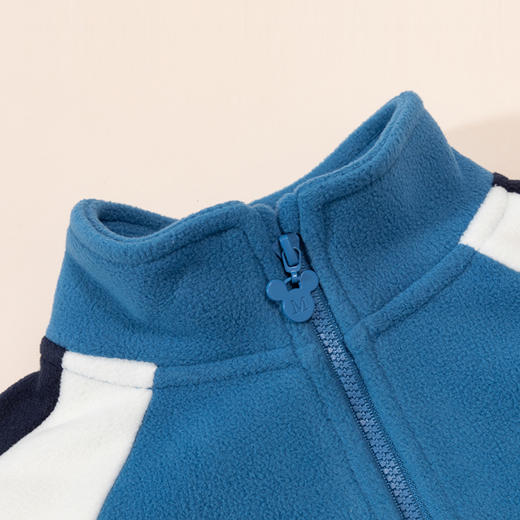 迪士尼米奇童装儿童摇粒绒套装拼色休闲男童秋冬保暖百搭宝宝摇粒绒套装ZD3DT002 商品图5