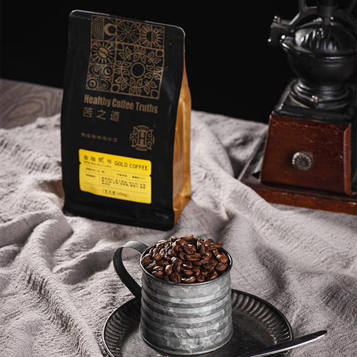 苦之道 金咖贰号 云南精品咖啡焙炒豆 日晒中烘咖啡豆 商品图0