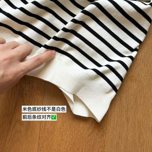 小禾1:1 24早秋｜通勤简约单口袋知性POLO领短袖针织衫上衣【包邮+三天无理由退huan】 商品图11