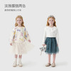 【马克珍妮 芦芙】夏装新款 女童立体爱心网纱半身裙230620 商品缩略图1