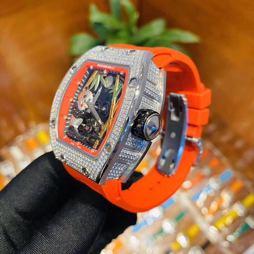 2024💍全新Richard Mille 💍理查德米勒，推出国宝猫熊圖案的RM 26-01，為RM系列珠寶時計又添一款新品。猫熊是全世界知名的一種動物，因外形友善可愛而廣受人們喜愛 商品图14