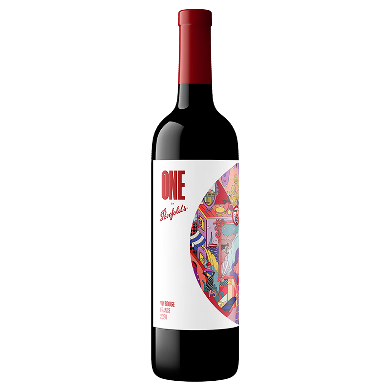 奔富一号 奔富红葡萄酒法国原瓶进口750ml混酿