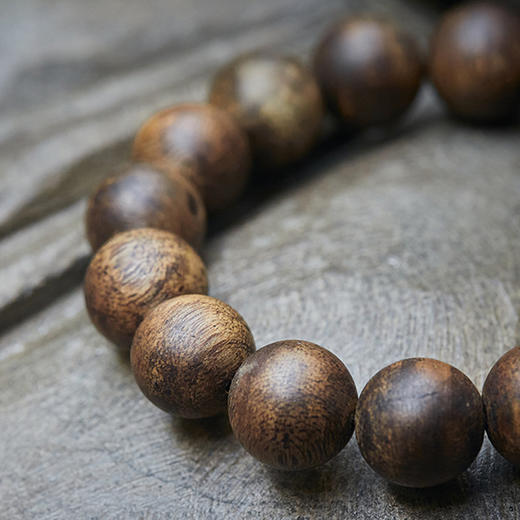 （下单赠沉香平安扣）沉香博物馆·绿棋楠文玩串，广东野棋楠嫁接结香料，过手留奇香，香韵清甜绵长【G】 商品图5