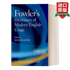 英文原版 Fowler's Dictionary of Modern English Usage 牛津福勒现代英语用法词典 精装 英文版 进口英语原版书籍