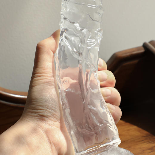 谜姬 逼真无蛋三色可弯曲阳具 手动仿真阳具免提吸盘超大粗假阴茎男女通用肛塞新手开肛女性自慰器插入式成人用品 商品图4