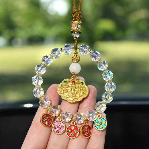 【家居百货】双11特价！杭州灵隐真的太超前了【五路财神车挂】实在是太爆火了！给爱赚钱的老公、姐妹必须入一个！真的是没有它不行啊 商品图12