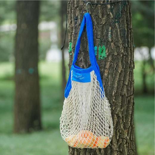 团团手绘风渔网包 商品图1