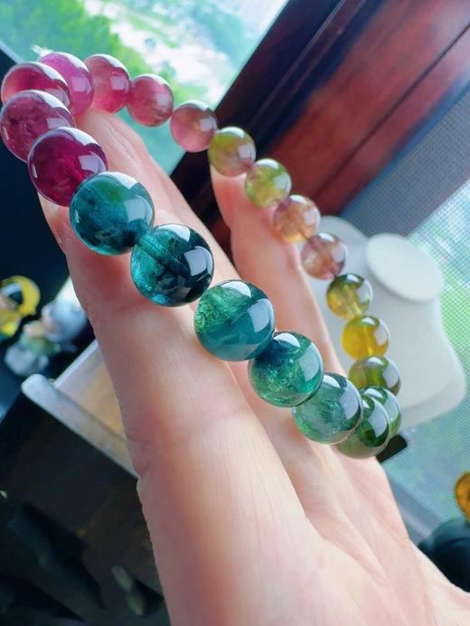 27.53g 9.3mm 碧玺手链 商品图4