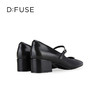 D:FUSE迪芙斯2024秋季新款时尚单鞋浅口小方头鞋甜酷感玛丽珍单鞋休闲鞋DF43111191 商品缩略图5
