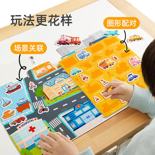 mideer弥鹿儿童手提果冻贴纸书2-3-6岁宝宝贴画安静书专注力训练 商品图1