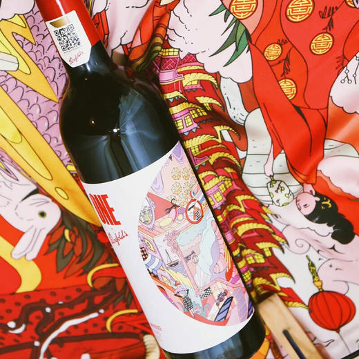 奔富一号 奔富红葡萄酒法国原瓶进口750ml混酿 商品图2