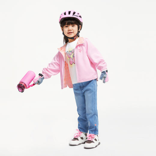 女童弹力莱卡牛仔单裤新款安奈儿童装实体店同款XG436650 商品图5