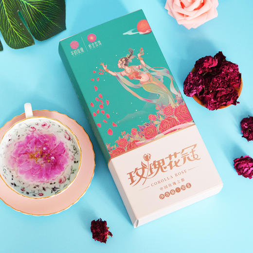 玫瑰花冠茶（飞天花冠礼盒） 商品图1