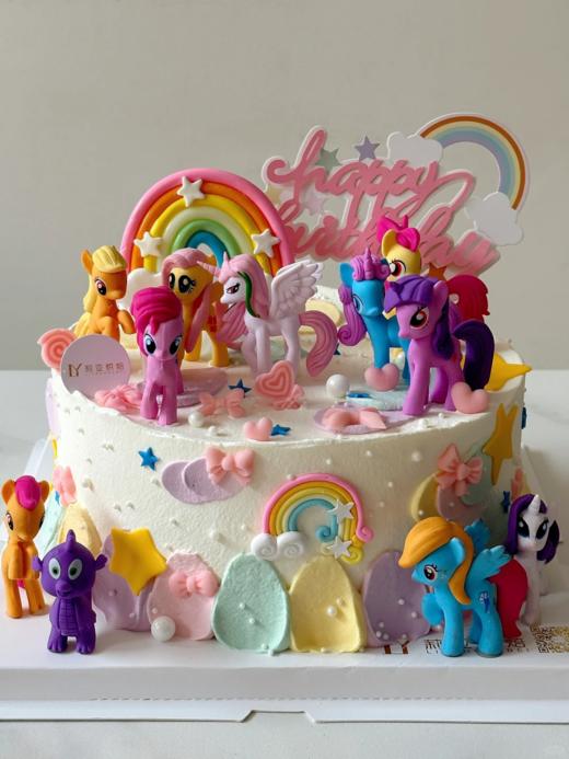小马宝莉宝贝生日蛋糕 商品图0