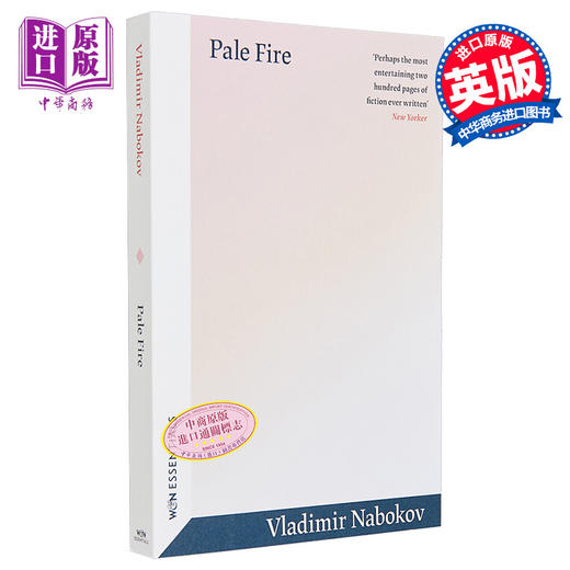 预售 【中商原版】Pale Fire With an Introduction by Mary Gaitskill 微暗的火 英语原版 Vladimir Nabokov 纳博科夫 商品图0