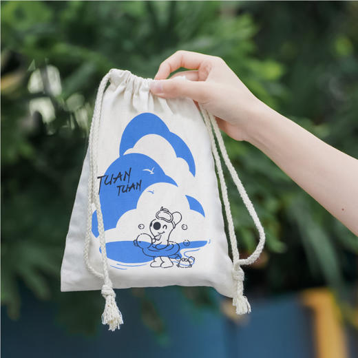 团团手绘风渔网包 商品图2