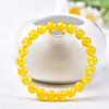珩钻  新中式金辉旭日黄玛瑙手串国潮手链8mm 商品缩略图2